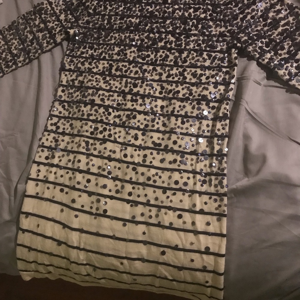 J. Crew holiday sequin dress